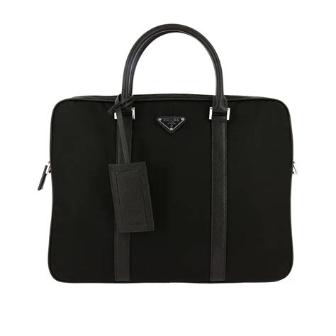 prada borse porta pc uomo vela|Borse di lusso in Pelle e Nylon da Uomo .